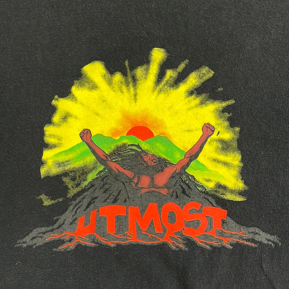 2000s UTMOST Bob Marley Uprising Graphic skate Tee / size Medium